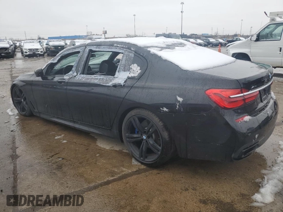 2017 BMW 7 Series ALPINA B7 xDrive with VIN WBA7F2C59HG421280, listed as a Copart auction lot 52609505 with 49,301 mi miles and Clean Title. Bid and sale history available at carsss.com. Image 2.