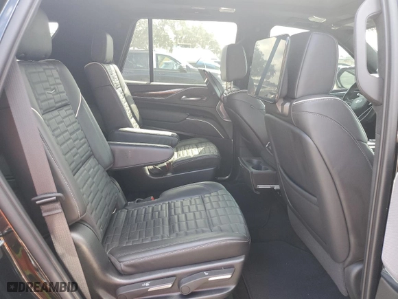 2022 Cadillac Escalade Sport Platinum with VIN 1GYS4GKT6NR125966, listed as a Copart auction lot 73709344 with 0 mi miles and Non Repairable. Bid and sale history available at carsss.com. Image 11.