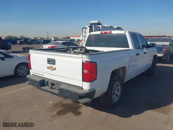 2015 Chevrolet Silverado 1500 LS with VIN 1GCRCPEH1FZ188750, listed as a IAAI auction lot 41054731 with 1 mi miles. Bid and sale history available at carsss.com. Image 4.