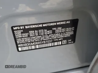 2024 BMW X2 M35i with VIN WBX83GM06R5Y87037, listed as a Copart auction lot 76191604 with 18,856 mi miles and Salvage Title. Bid and sale history available at carsss.com. Image 15.