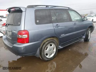 2006 Toyota Highlander w/3rd Row with VIN JTEEP21A360174203, listed as a IAAI auction lot 41787747 with 143,519 mi miles. Bid and sale history available at carsss.com. Image 4.