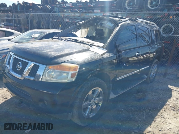 2011 Nissan Armada SV with VIN 5N1BA0ND0BN614873, listed as a IAAI auction lot 41739694 with 141,954 mi miles and . Bid and sale history available at DreamBid. Image 17.