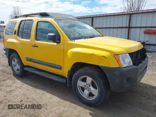 2005 Nissan Xterra S with VIN 5N1AN08W15C649029, listed as a IAAI auction lot 41857052 with 182,062 mi miles. Bid and sale history available at carsss.com. Image 1.