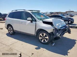 2017 Subaru Forester Premium with VIN JF2SJAEC5HH492229, listed as a Copart auction lot 49803145 with 0 mi miles and Salvage Title. Bid and sale history available at carsss.com. Image 4.