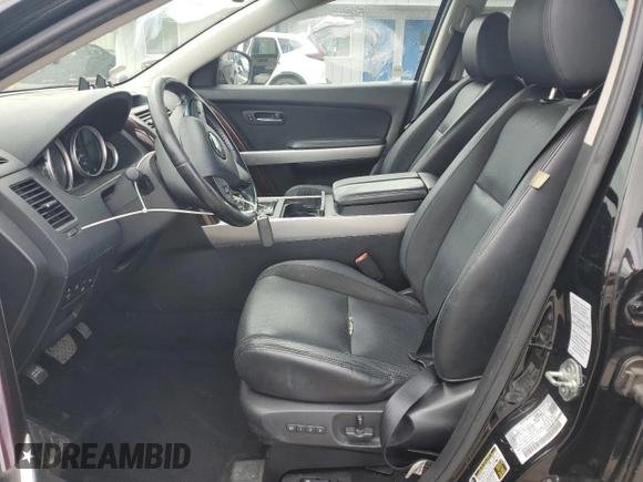 2013 Mazda CX-9 Grand Touring with VIN JM3TB3DV8D0412257, listed as a Copart auction lot 62766335 with 117,345 mi miles and Salvage title. Bid and sale history available at DreamBid. Image 7.