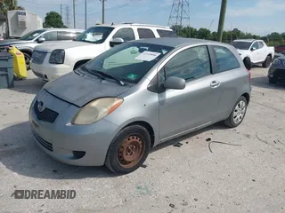2008 Toyota Yaris with VIN JTDJT923185180160, listed as a IAAI auction lot 42169896 with 340,931 mi miles. Bid and sale history available at carsss.com. Image 2.