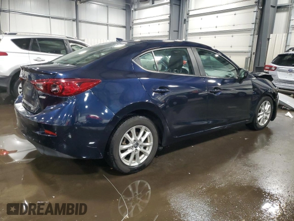 2015 Mazda 3 i Grand Touring with VIN 3MZBM1W73FM210036, listed as a Copart auction lot 85478524 with 86,644 mi miles and Salvage Title. Bid and sale history available at DreamBid. Image 3.