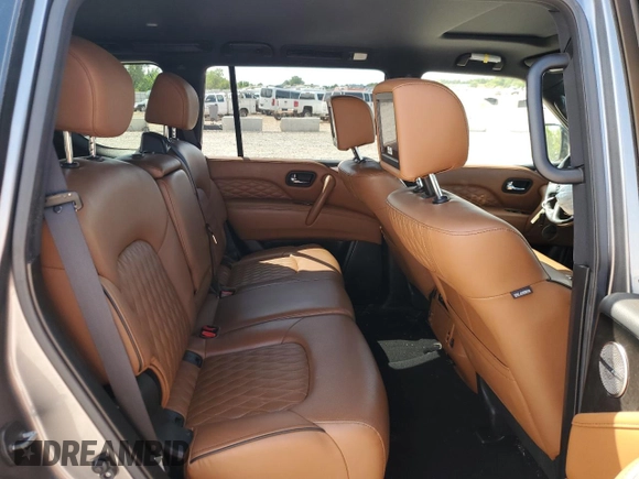 2021 Infiniti QX80 SENSORY with VIN JN8AZ2BC6M9475879, listed as a Copart auction lot 70437604 with 0 mi miles and Salvage Title. Bid and sale history available at carsss.com. Image 11.