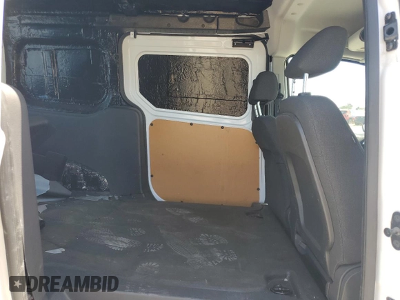2014 Ford Transit Connect XLT with VIN NM0LE7F71E1140133, listed as a Copart auction lot 58371725 with 55,121 mi miles and Salvage title. Bid and sale history available at DreamBid. Image 11.