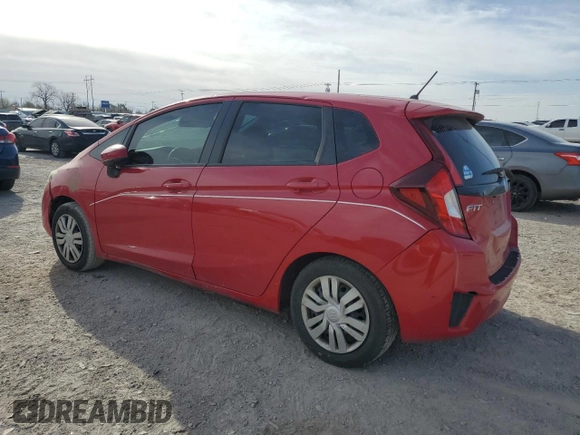 2016 Honda Fit LX with VIN JHMGK5H56GX016791, listed as a Copart auction lot 50011865 with 0 mi miles and Salvage Title. Bid and sale history available at carsss.com. Image 2.