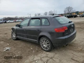 2008 Audi A3 with VIN WAUNF78P48A068528, listed as a Copart auction lot 45762245 with 179,355 mi miles and Salvage Title. Bid and sale history available at carsss.com. Image 2.