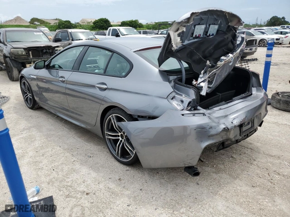 2019 BMW 6 Series 640i with VIN WBA6D0C50KG853107, listed as a Copart auction lot 61821333 with 37,188 mi miles. Bid and sale history available at carsss.com. Image 2.