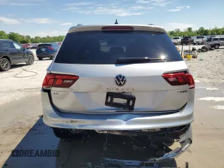 2022 Volkswagen Tiguan SE R-Line Black with VIN 3VV8B7AX9NM081894, listed as a Copart auction lot 56132245 with 74,053 mi miles and Salvage title. Bid and sale history available at DreamBid. Image 6.