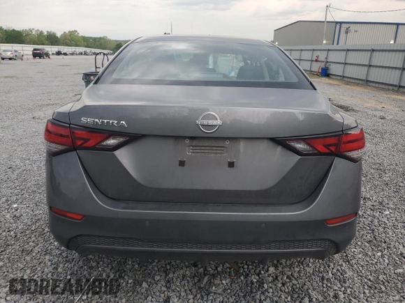 2024 Nissan Sentra S with VIN 3N1AB8BV7RY289759, listed as a Copart auction lot 52865155 with 60,031 mi miles and Salvage title. Bid and sale history available at DreamBid. Image 6.