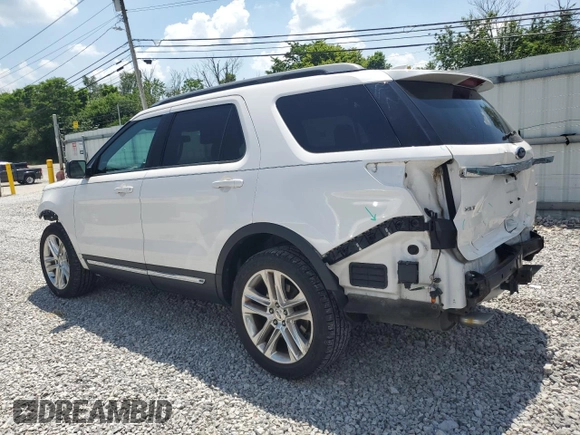 2017 Ford Explorer XLT z VIN 1FM5K8D83HGC60731, wystawiony jako Copart lot #61632765 z przebiegiem 63 521 mil mil oraz Szkoda całkowita • Salvage title. Historia ofert i sprzedaży dostępna na DreamBid. Obrazek 2.