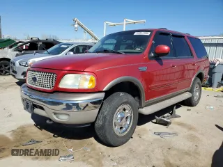 2002 Ford Expedition Eddie Bauer with VIN 1FMPU18L92LA82606, listed as a Copart auction lot 49961395 with 246,183 mi miles and Salvage title. Bid and sale history available at DreamBid. Image 1.
