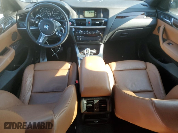 2017 BMW X4 xDrive28i with VIN 5UXXW3C35H0T80399, listed as a Copart auction lot 52573315 with 110,004 mi miles and Clean Title. Bid and sale history available at carsss.com. Image 8.