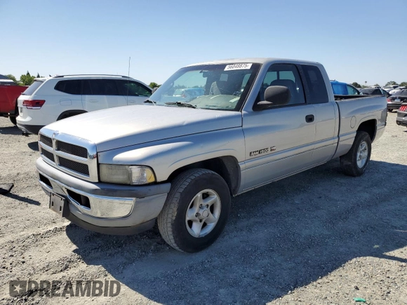 1999 Dodge 1500 with VIN 3B7HC13Y0XM595666, listed as a Copart auction lot 56048875 with 235,090 mi miles and Clean Title. Bid and sale history available at DreamBid. Image 1.