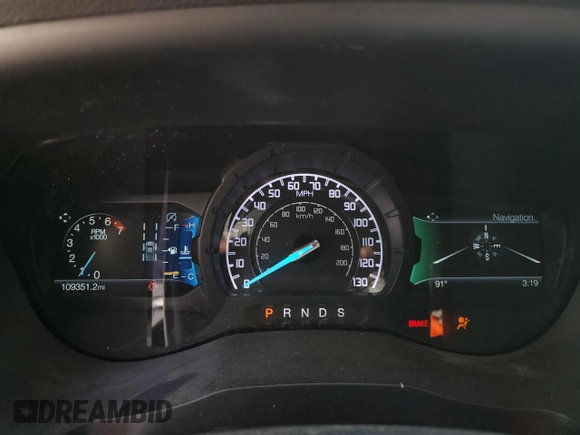 2019 Ford Ranger XL with VIN 1FTER4FHXKLA71059, listed as a Copart auction lot 57252615 with 109,351 mi miles and Salvage title. Bid and sale history available at DreamBid. Image 9.