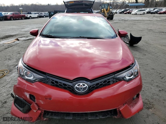 2017 Toyota Corolla iM with VIN JTNKARJE2HJ539886, listed as a Copart auction lot 41691205 with 0 mi miles and Salvage Title. Bid and sale history available at carsss.com. Image 5.