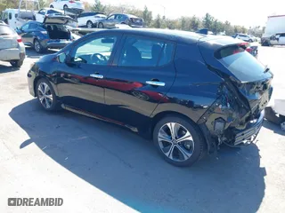 2020 Nissan LEAF SV with VIN 1N4AZ1CP7LC304931, listed as a IAAI auction lot 41720009 with 46,120 mi miles. Bid and sale history available at carsss.com. Image 3.
