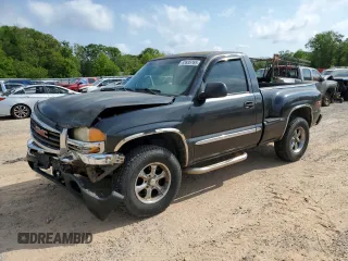 2005 GMC Sierra 1500 SLE with VIN 1GTEK14T75Z224279, listed as a Copart auction lot 52635765 with 319,675 mi miles and Salvage title. Bid and sale history available at DreamBid. Image 1.