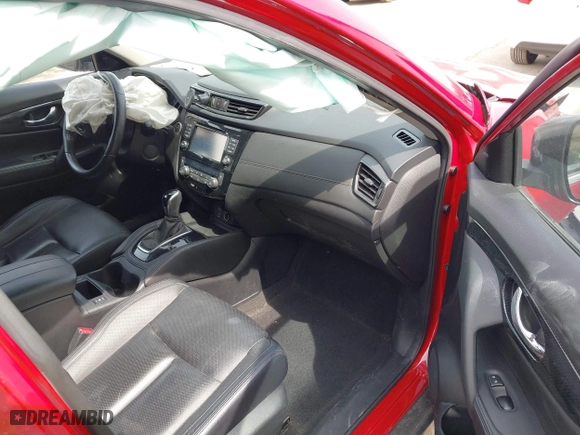 2017 Nissan Rogue SL with VIN JN8AT2MV5HW263238, listed as a IAAI auction lot 41931806 with 46,008 mi miles. Bid and sale history available at carsss.com. Image 5.