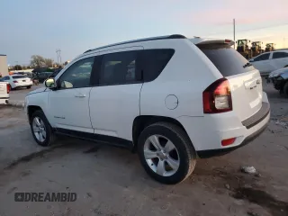 2014 Jeep Compass Latitude with VIN 1C4NJCEB0ED708098, listed as a Copart auction lot 81561334 with 105,687 mi miles and Salvage Title. Bid and sale history available at carsss.com. Image 2.
