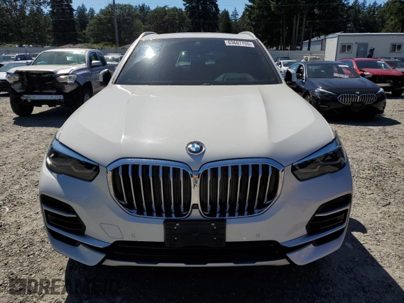 2023 BMW X5 sDrive40i with VIN 5UXCR4C0XP9N92372, listed as a Copart auction lot 63607755 with 53,159 mi miles and Salvage title. Bid and sale history available at DreamBid. Image 5.