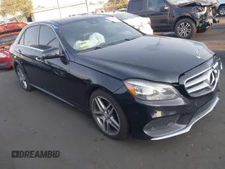2016 Mercedes-Benz E 350 Sport with VIN WDDHF5KB0GB198001, listed as a IAAI auction lot 42715243 with 130,957 mi miles and . Bid and sale history available at DreamBid. Image 1.