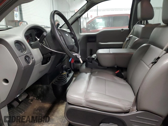 2007 Ford F-150 STX with VIN 1FTRX14W17FB23336, listed as a Copart auction lot 49495325 with 40,996 mi miles and Salvage title. Bid and sale history available at DreamBid. Image 7.