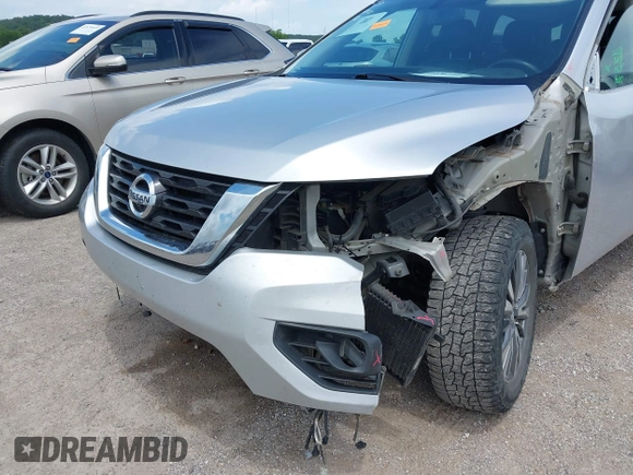 2018 Nissan Pathfinder SV with VIN 5N1DR2MM8JC650965, listed as a IAAI auction lot 42673823 with 113,611 mi miles and . Bid and sale history available at DreamBid. Image 6.