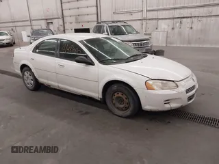 2002 Dodge Stratus SE with VIN 1B3EL36X12N185895, listed as a IAAI auction lot 41481410 with 155,536 mi miles and . Bid and sale history available at carsss.com. Image 1.