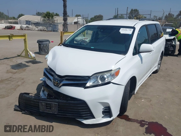 2020 Toyota Sienna LE Auto Access Seat with VIN 5TDKZ3DC7LS050500, listed as a IAAI auction lot 42606758 with 74,099 mi miles and . Bid and sale history available at DreamBid. Image 2.