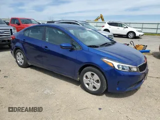 2017 Kia Forte LX with VIN 3KPFK4A78HE147872, listed as a Copart auction lot 55145305 with 76,877 mi miles and Non Repairable. Bid and sale history available at carsss.com. Image 4.