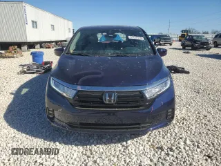 2022 Honda Odyssey Touring with VIN 5FNRL6H89NB044695, listed as a Copart auction lot 87219114 with 34,030 mi miles and Salvage Title. Bid and sale history available at DreamBid. Image 5.