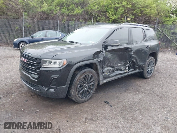 2023 GMC Acadia SLE z VIN 1GKKNRL40PZ216373, wystawiony jako IAAI lot #41977638 z przebiegiem 16 470 mil mil oraz . Historia ofert i sprzedaży dostępna na DreamBid. Obrazek 2.