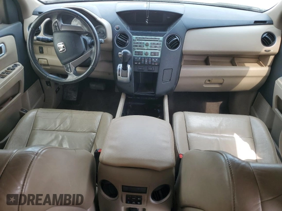2011 Honda Pilot EX-L with VIN 5FNYF3H6XBB009644, listed as a Copart auction lot 49260375 with 252,049 mi miles and Clean Title. Bid and sale history available at carsss.com. Image 8.