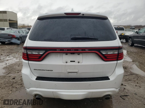 2018 Dodge Durango Citadel Anodized Platinum with VIN 1C4SDJET2JC102115, listed as a Copart auction lot 47318625 with 114,770 mi miles and Salvage title. Bid and sale history available at DreamBid. Image 6.