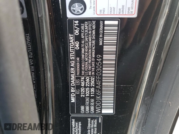 2015 Mercedes-Benz SL SL 400 z VIN WDDJK6FA4FF030549, wystawiony jako Copart lot #75077954 z przebiegiem Nie podano mil oraz Nie do naprawy • Non repairable. Historia ofert i sprzedaży dostępna na DreamBid. Obrazek 13.