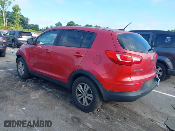 2011 Kia Sportage LX with VIN KNDPBCA22B7083676, listed as a IAAI auction lot 42702029 with 252,143 mi miles and . Bid and sale history available at DreamBid. Image 3.