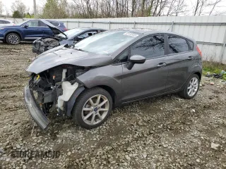 2019 Ford Fiesta SE with VIN 3FADP4EJ5KM107136, listed as a Copart auction lot 53155955 with 77,234 mi miles and Clean Title. Bid and sale history available at carsss.com. Image 1.