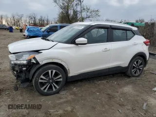 2018 Nissan Kicks S with VIN 3N1CP5CU8JL534178, listed as a Copart auction lot 50980435 with 72,886 mi miles and Salvage title. Bid and sale history available at DreamBid. Image 1.