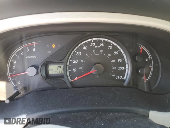 2013 Toyota Sienna LE AAS with VIN 5TDKK3DC4DS355829, listed as a Copart auction lot 41660235 with 99,517 mi miles and Salvage title. Bid and sale history available at DreamBid. Image 9.