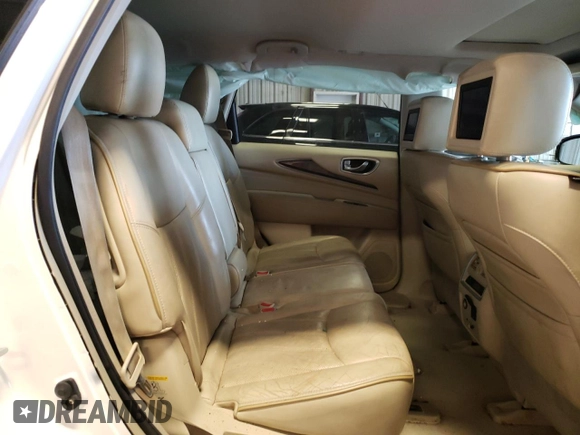 2013 Infiniti JX35 with VIN 5N1AL0MMXDC312206, listed as a Copart auction lot 70903834 with 170,425 mi miles and Salvage Title. Bid and sale history available at carsss.com. Image 12.