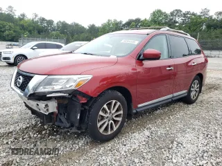 2016 Nissan Pathfinder Platinum with VIN 5N1AR2MN8GC646032, listed as a Copart auction lot 58304595 with 79,979 mi miles and Salvage title. Bid and sale history available at DreamBid. Image 1.