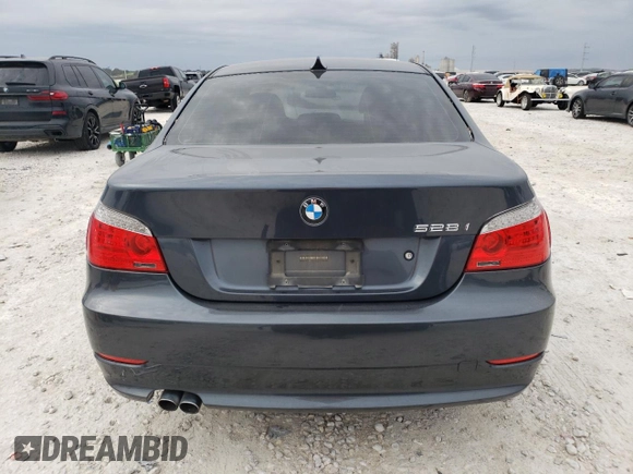 2009 BMW 5 Series 528i with VIN WBANU53509C121621, listed as a Copart auction lot 42381604 with 309,780 mi miles and Clean Title. Bid and sale history available at carsss.com. Image 6.