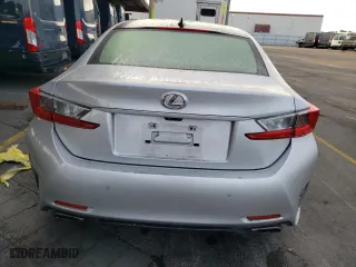 2015 Lexus RC 350 with VIN JTHHE5BC2F5007843, listed as a Copart auction lot 78837394 with 136,899 mi miles and Salvage Title. Bid and sale history available at carsss.com. Image 6.
