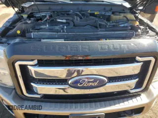 2011 Ford F-250 XL with VIN 1FT7W2BT3BEB29470, listed as a Copart auction lot 55161865 with 173,645 mi miles and Salvage title. Bid and sale history available at DreamBid. Image 11.