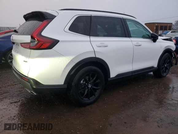 2024 Honda CR-V Sport with VIN 7FARS5H59RE027571, listed as a Copart auction lot 44840745 with 24,517 mi miles and Salvage Title. Bid and sale history available at DreamBid. Image 3.